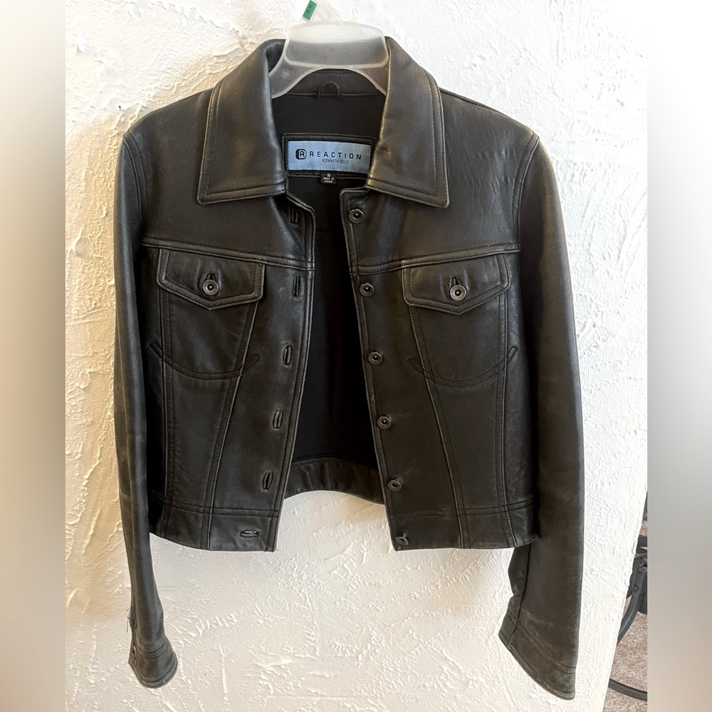 Kenneth Cole leather jacket